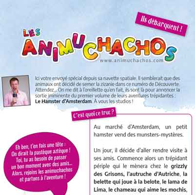 Le hamster d'Amsterdam dans le hors-série imprimé du magazine Découverte en décembre 2021