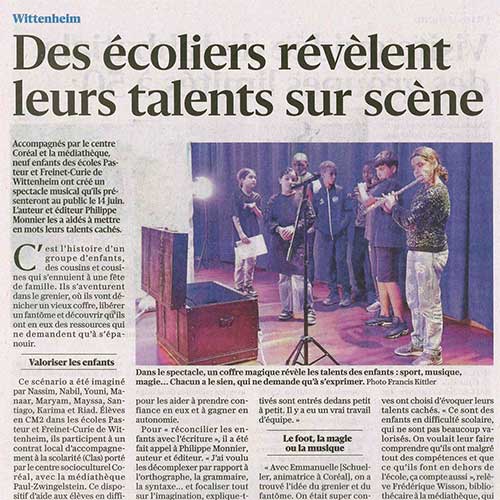 Ateliers d'écriture en Alsace, animés par Philippe Monnier, éditeur et écrivain aux Éditions La Californie.