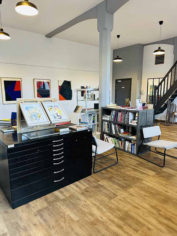 La galerie Valérie Cardi à Mulhouse. 